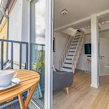 Appartement Fewo1846 - Goode Utsicht - Zentral Gelegene Maisonettewohnung Mit Einem Schlafzimmer Flensbourg